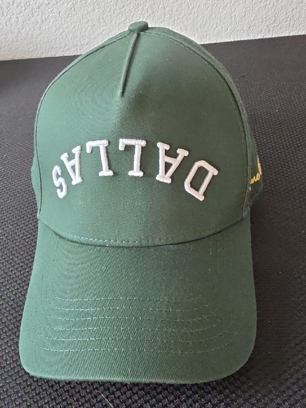 Dallas Embroidered Green Baseball Cap